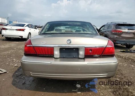 2001 Mercury Grand Marquis Gs z USA, uszkodzony, nr VIN 2MEFM74W71X699165